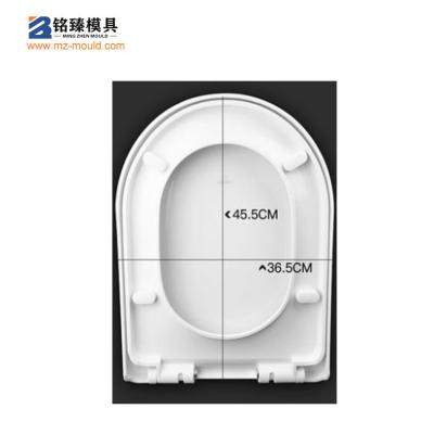 China PVC 2D/3D/DFM/Machinery mold fow toilet seat cover steel plastic molding plastic lid molds china mold for sale