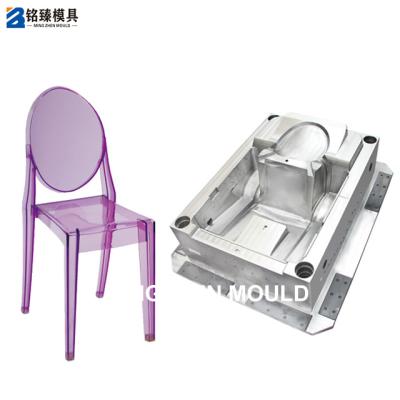 China Steel plastic chair and plastic table mold child chair used plastic mold household chair mold for sale