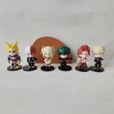 China Japan Cartoon Pvc Toy Twisted Egg Doll Deku All Might Boku No Hero Figure My Hero Academia Anime Action Figures for sale