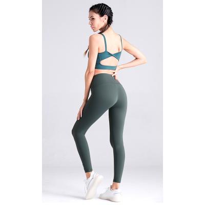 China Anti-Static Seamless Gym Women's Pants With Pocket Fitness Yoga Wear Plus Size Sports Tracksuit Yoga Gaiters For Women tiktok leggings yoga panties for sale