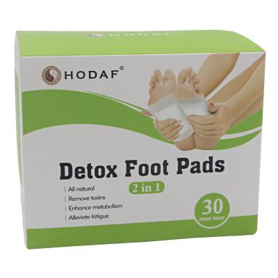 China Remove Toxins New Product Pure Natural Premium Ingredients 2 IN 1 Detox Foot Pads Easy To Use For Foot Care for sale