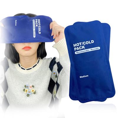 China Logo Print Reusable Hot Cold Compress Therapy Gel Hot Cold Ice Pack for Shoulder Pain Relief for sale