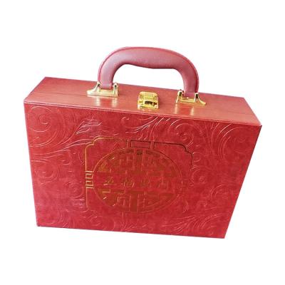 China High Grade Recyclable Commemorative Plate Box Customized Plastic Leather Coin Gift Box for sale