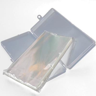 China Safe Special Hot Selling Thin Section 100 OPP Bags Currency Clear Plastic Storage Box for sale