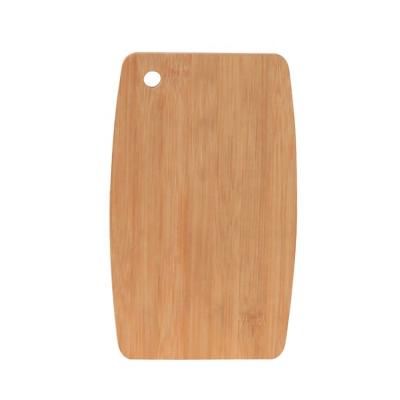 China Sustainable Premium Natural Bamboo Chopper Bread Bamboo Cutting Board 2 Sided Reversible Serving Board for sale