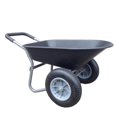 China 2021 New Replaceable Transport Tool Tools Store 2 Wheel Construction Wheelbarrow For Gardening for sale