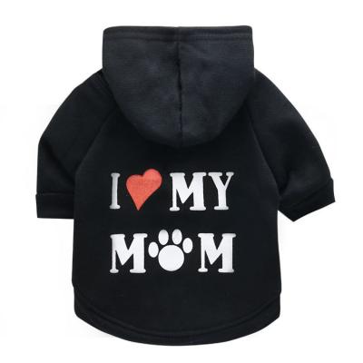 China 2021 Viable Hot Selling High Quality Christmas Dog Puppy Hoodies Cotton Cute Custom Logo Fashion Clothes for sale