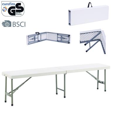 China Whosale Plastic Folding Bench Modern Outdoor 6ft for sale