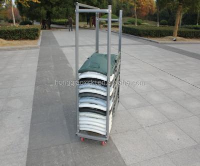 China Outdoor Furniture Banquet Chair Trolley Trolley, Steel Frame For Chairs, Chairs Trolley for sale