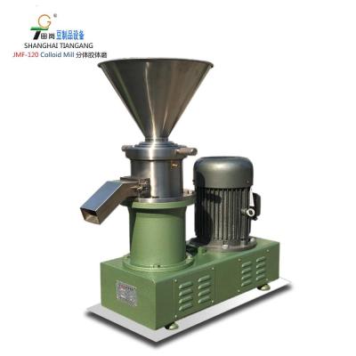 China Snack factory JMF-120 peanut butter machine /peanut butter grinding machine/colloid mill for sale