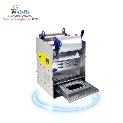 China Semi-automatic plastic beverage cup sealing machine for sale