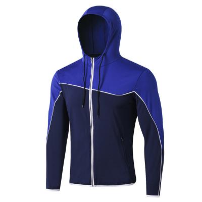 China BULK SALE CUSTOM Men's Breathable Sweat-wicking Soft Quick-drying Sports Training Jacket for sale