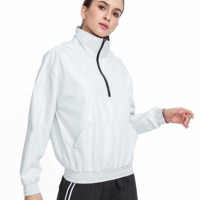 China Breathable Outdoor Lightweight Windproof Private Label Jacket Women Nylon Sports Jacket for sale