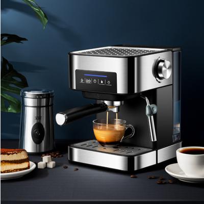 China Hotel 2021 Hot Selling Espresso Hot Coffee Maker Smart Condensed Milk Frothing Machine Coffee Makers for sale