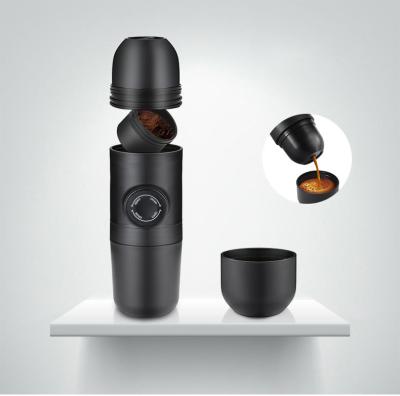 China Hotel Capsule / Powder Personal Use Mini Portable Espresso Coffee Maker for sale