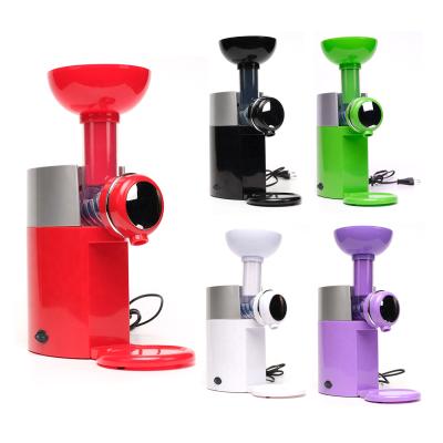 China Hotel professional maker commercial summer use electric frozen fruit dessert fried soft ice cream maker for sale