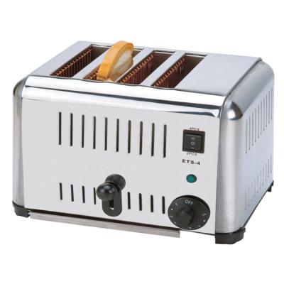 China Easy Operate Automatic Custom 4 Piece Bread Toaster For Industrial Bread Toaster Machine for sale