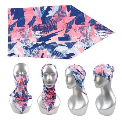 China OEM Multifunctional Men's Women's Camouflage Bandanas Para Perros nfl Chunky Leather Bandana Head Scarves Wholesale Turbans For Women Ladies for sale