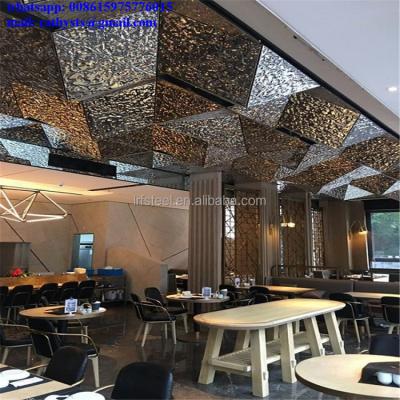 China Decoration Hammered Stainless Steel Sheet Mirror Sheet 304 Grade 316 for sale