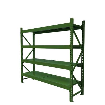 China For Fire Protection Army Green Custom Backpack Storage Shelves With Casters , Shield Removable Warehouse Heavy Supplies Shelves for sale