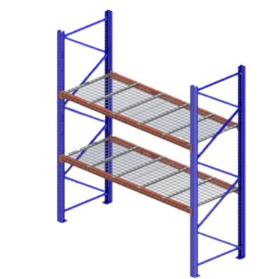 China Factory Customized Large Four-Layer Pallet Beam Non-Standard Type Large Steel Structure Storage Corrosion Protection Heavy Duty Rack for sale