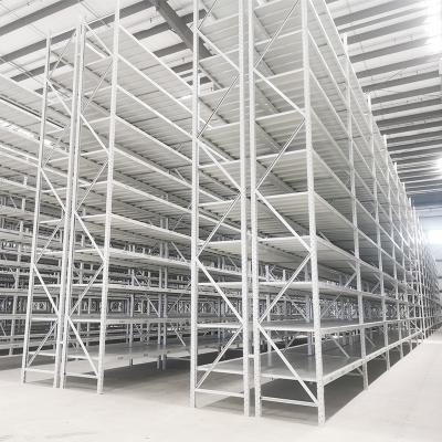 China Esd protection e-commerce matching rack factory shelf fluid store sliding type rack belt roller heavy duty fluid factory for sale