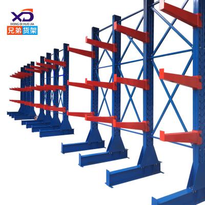 China High Quality Corrosion Protection Stacking Cantilever Racks Metal System Industrial Stacking Shelves for sale