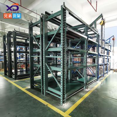 China Semi-open Rack Factory Corrosion Protection Manufacturer Supply Mold Rack Heavy Duty Injection Molding Workshop Mold Hardware Mold Shelf for sale