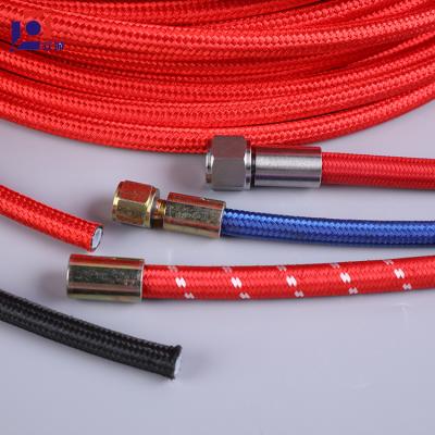 China Heat Resistant New Products Hard Pipe A 3 Set Stateless Steel Braided PTFE Tube for sale