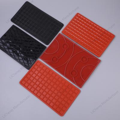 China Durable High Temperature Resistance Rectangle Silicone Portable Iron Mats For Ironing for sale