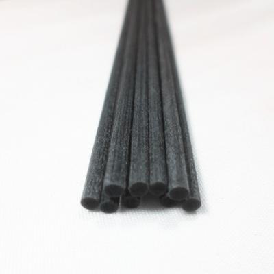 China New products 4mmD*23cmL black and white sustainable popular fiber rattan stick in Korea, Japan, UK, Germany, France for sale