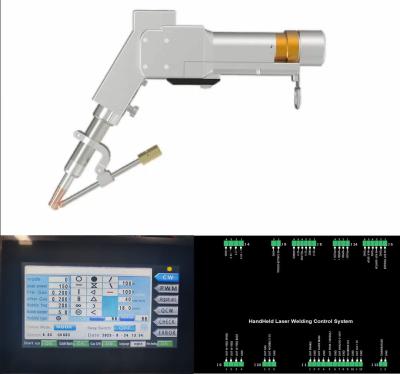 China Handheld Laser Welding Head Of Fiber Laser Welding Machine With Various Laser Beam Output Form for sale