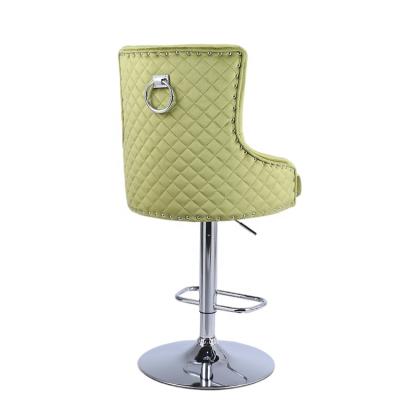 China Cheapest Price Customized Strong PU Bar Stool Adjustable Chairs for sale