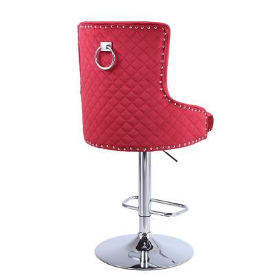 China China Strong Cheap Factory Price Modern PU Swivel Bar Stool Chairs for sale