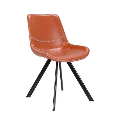 China Other hot sale modern outdoor restaurant leather dining chair for sale