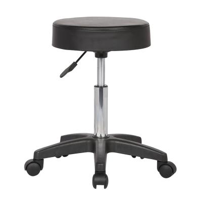 China Modern New Design Ergonomic Beauty Salon Cut Leather Stool for sale