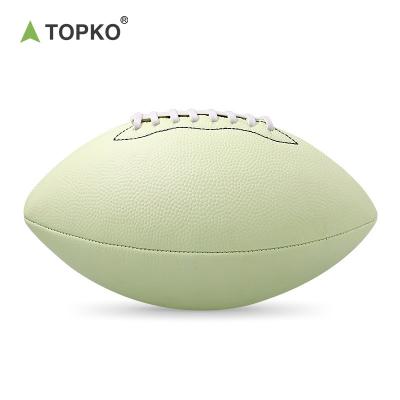 China TOPKO American Football, Soft Outdoor Football, Non-slip Texture Design Easy Grip Cover For Training Or Ball 695~710mm No. 9 of match: Ball of no. 6: 641~654 ball no. 3 mm: 520~ 540mm for sale