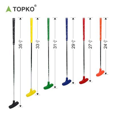 China Used for Topko Golf Club Mini Putter Clubs For Kids Mini Putters Double Side Kids Rubber Putter 18 Hole Mini Golf Course and Adults Mini Golf Set for sale