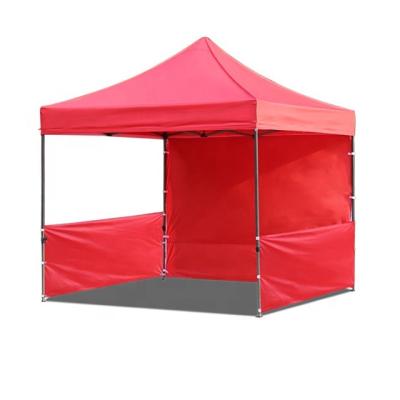 China Unpatterned With Sidewalls Pop 10x10ft Up Canopy Trade Show Tent Winter Pop Up Tent for sale