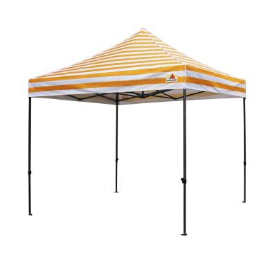 China UV-Resistance 10x10ft Strip Pop Up Outdoor Canopy Canopy Tents Sale for sale