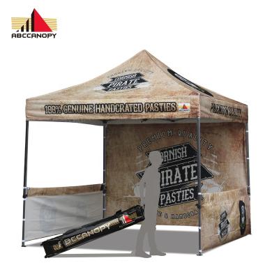 China Trade Show Advertising FREE SHIPPING Custom Printing 10x10ft Canopy Kit Trade Show Gazebo Booth Tent With Side Walls for sale