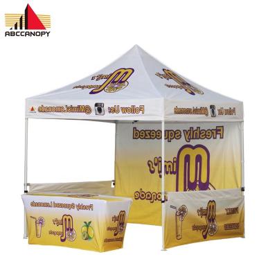 China Advertising Custom Printing Display Canopy Top Printed Instant Shelter 1.5x1.5m Gazebo Tent for sale