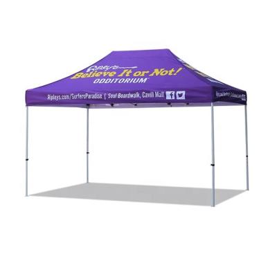 China 10x15ft UV-Resistant Noise Up Toldos Steel Retractable Tents Outdoor Folding Awning Trade Show Patio Awnings Steel Tents for sale