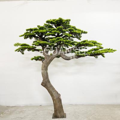 China Custom Made Eco-friendly Artificial Pine Branches Bonsai Plant Tree Artificial Pine Tree GSPT-07 for sale