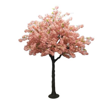 China 2.5m High Eco-friendly Plastic Sakura Tree Cherry Blossom Tree For Wedding Decoration for sale