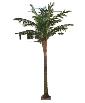 China Eco - Friendly Artificial Palm Leaves For Outdoor / Indoor Coconut Tree Or Palm Tree for sale