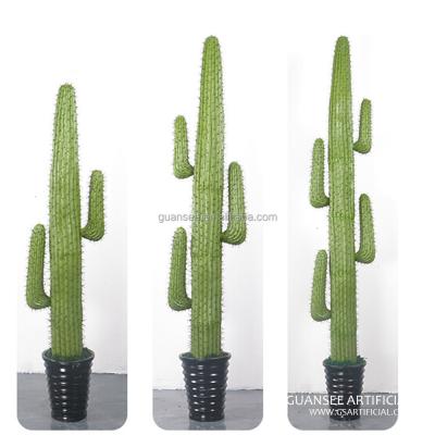 China Eco-friendly high quality artificial bonsai fake cactus for indoor decoration large cactus tree for sale