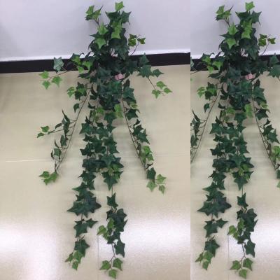 China Eco-Friendly Greenery Hanging Indoor Artificial Vines Ivy Plants For Home Store Decor for sale