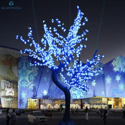 China Eco-friendly Artificial Led Cherry Blossom Trees Street Lights For Outdoor Wedding Decoration for sale