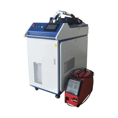 China Metal Stainless Steel Laser Welder Stainless Steel Carbon Steel 2mm/3mm/5mm Aluminum Wire Conductor Welding By Raycus Source 1000w 1500w 2000w Welding Machine for sale